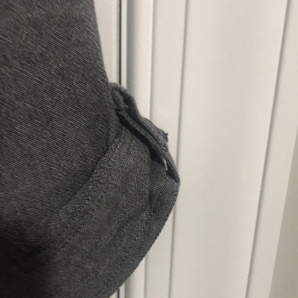 Short sleeve belted 100% cotton button down size 2x - Picture 3 of 5